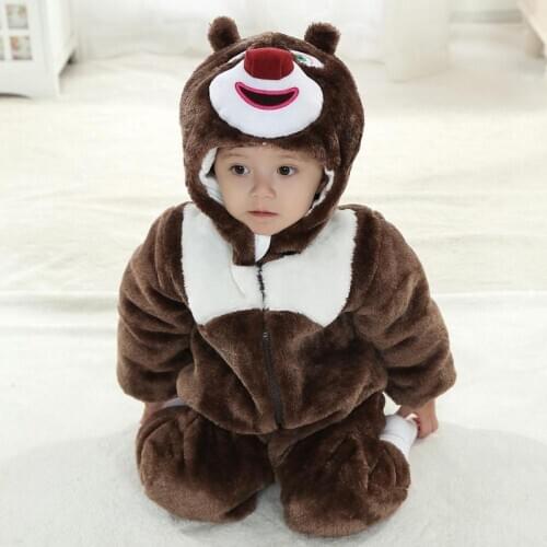 Christmas Cotton Winter Baby Boys Clothes Newborns Fleece 2021 Winter Baby Boys & Baby Girls Clothes RL11-18