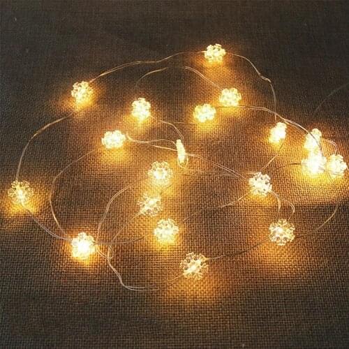 2M Santa Claus Christmas Tree LED String Lights Garland Light Decor Xmas Decoration Christmas New Fairy Year For Home Snowf P5M3