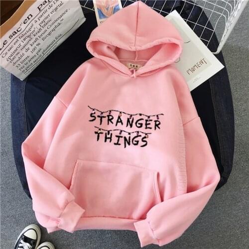 Stranger Things Season 3 Hoodie Men/Women Harajuku Eleven Streetwear Funny Kawaii Oversized Hooded Tops Male Hoodies Hip Hop