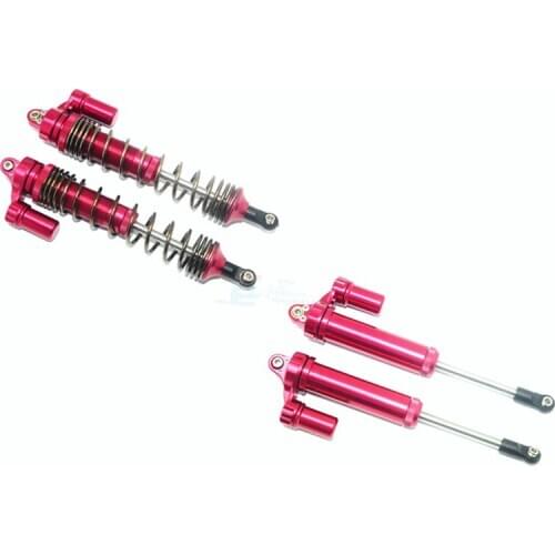 TRAXXAS 1/7 UDR aluminum alloy L-shaped front shock absorber kit with negative pressure cylinder midpoint distance 135mm