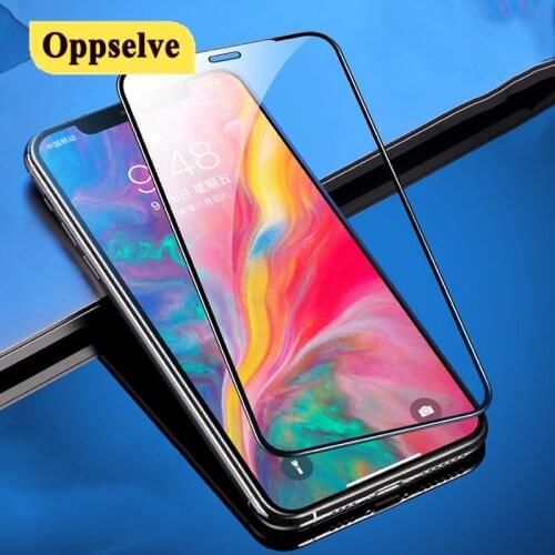 Tempered Glass For iPhone 11 Pro XS Max X R SE 2020 Full Cover Protective Front Film For iPhone 7 8 6 Phone Series Accessories