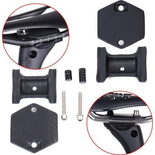 Bicycle carbon fiber seat post parts carbon fiber Base + cover