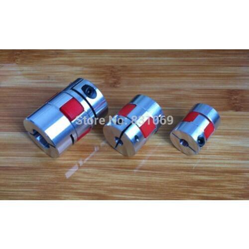 1Pcs BF 4mm x 4mm 4mm to 4mm D25 L30 Flexible Coupling Plum Coupling CNC Shaft Coupler Encoder Connector Brand New