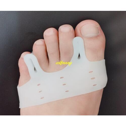 100pairs/lot Toe Separator Forefoot pad Silicone Braces Pad Thumb Protector Bigfoot thumb valgus separator hallux valgus