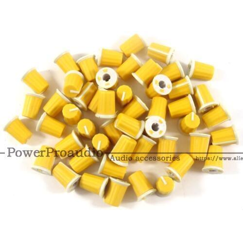 100pcs for Pioneer DJ MIXER DJM Mixer Mixing station knob cap / DIY color rubber potentiometer knob Audio volume adjustment
