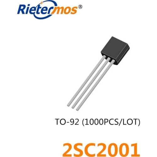 1000PCS 2SC2001 TO-92 C2001 TO92 NPN 700MA25V HIGH QUALITY