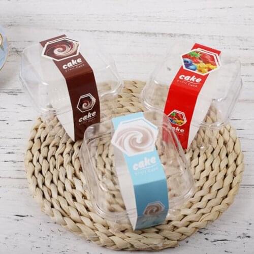 50pcs Dessert Cups Pudding Jelly Ice Cream Plastic Cups Creative Square Transparent Cake Box Decoration Supplies with Lids