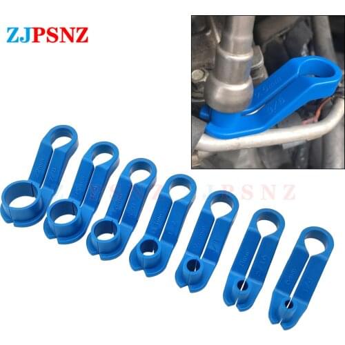 7Pcs/Set Automobile Fuel Line Disconnect Tools Air Conditioning Tools Fuel Line Removal Tool Set Replacement Car Tools