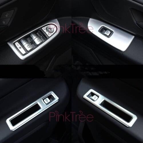 Accessory For Mercedes Benz Vito 2014 - 2018 Chrome Interior side wing Window Glass Button Panel Car Styling