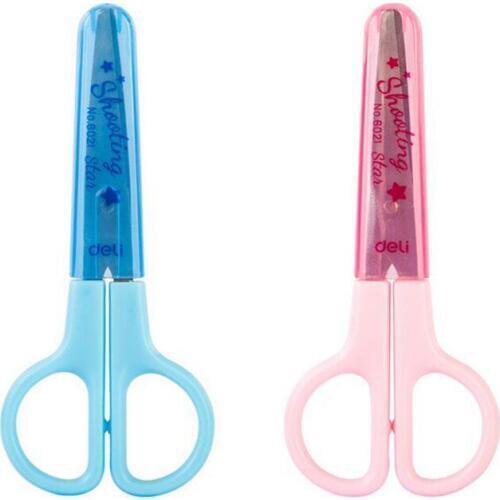 Japan Scissors Kids School Scissors Safe Cutter Paper Scrapbook Cutting Scissors Trimming Shear Handmade DIY Craft Accessories