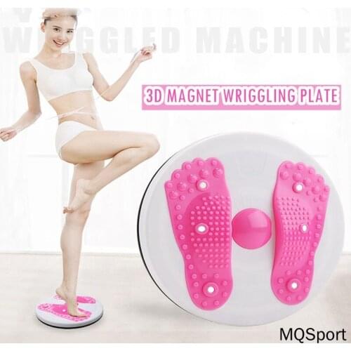Gym Home Fitness Equipment Magnet Wriggling Plate Abdomen Twist Waist Disc Body Aerobic Rotating Board