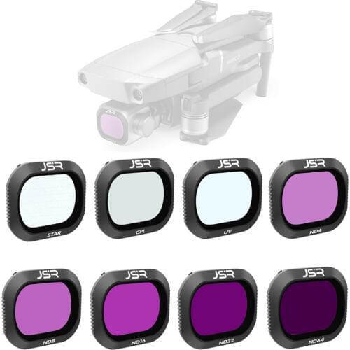 UV CPL PL ND4 ND8 ND16 ND32 ND64 Star 6 Lines Points Neutral Density Lens Filter for DJI Mavic2 Mavic 2 Pro Gimbal Lens