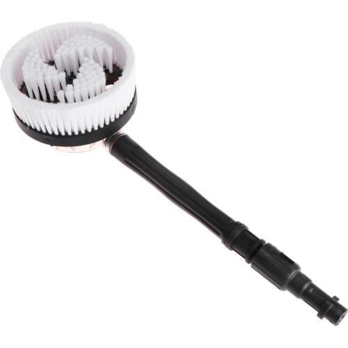 Hot New Auto Car Rotatable Circular Brush Type Connect With High Pressure Gun For Karcher High Quality
