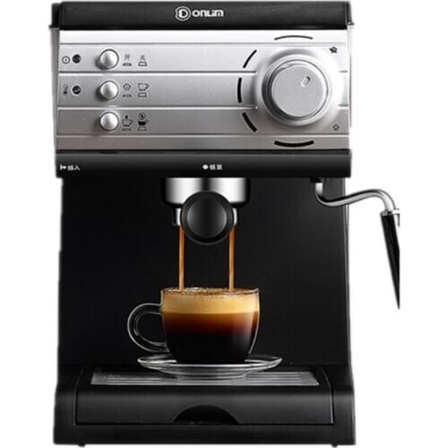 Dolim 20 bar Italian Type Espresso Coffee Maker Machine with Milk Frother Wand for Espresso, Cappuccino, Latte and Mocha