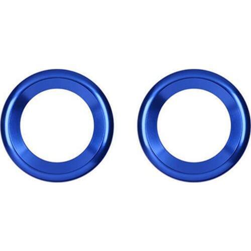 For 10Th Gen Civic A-Pillar Speaker Rings Anodized Aluminum Car Door Audio Loudspeaker Decorations Circle Trims for Honda Civic