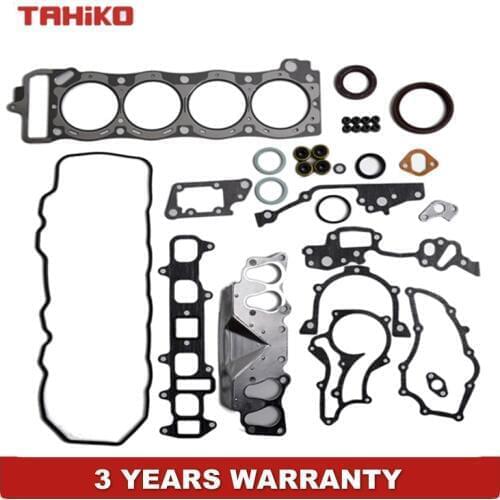 VRS full Head Gasket Set Fit for Toyota 22R Land Cruiser Bandeirante 1984-1993 , 04111-35342