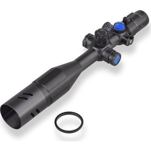 Mira telescópica HI 6-24x50 FFP, para caza de larga distancia