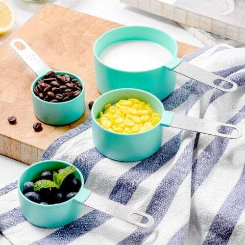 Multi Purpose Spoons/Cup Measuring Tools PP Baking Accessories Stainless Steel/Plastic Handle Kitchen Gadgets