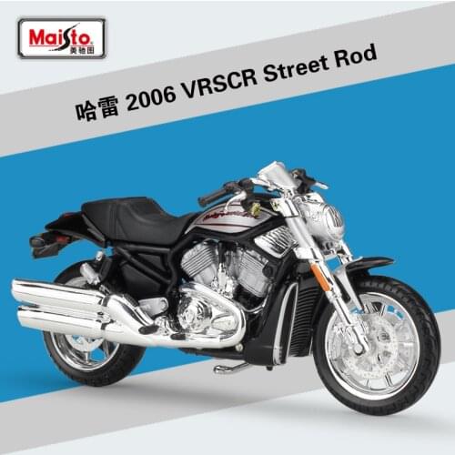 Maisto 1:18 2006 VRSCR Street Rod Diecast Alloy Motorcycle Model Toy
