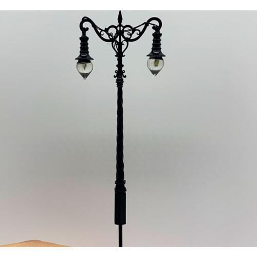 HO Scale Model trains Railway park garden Street Light 3V Lamppost Lamps/Model Park Lamps/Train Layout Model Park Scenery