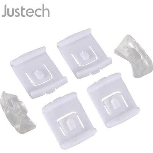 Justech es Gliders Set 6 Pcs Slider Guide Seat Rail Adjustment 435881203A 171881213B 191881213 For Audi Jetta Passat VW Golf