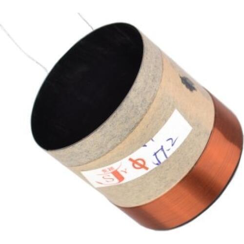 1 piece NEW ID: 51.2mm Skeleton:Black aluminous 8 ohm 2-layer winding woofer bass loudspeaker speaker drive voice coil