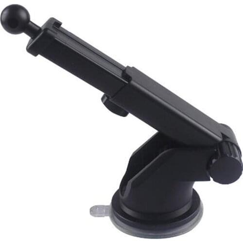 Car Holder Accessories Suction Cup Base Bracket Black 360 Rotating Silicone Bracket for Mobile Phone 1Pc