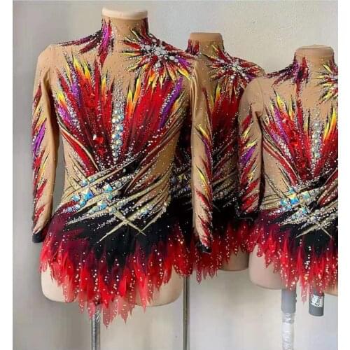 Custom Professional Gymnastics leotard Girl Woman Men Gymnastics Competion Leotards Kids