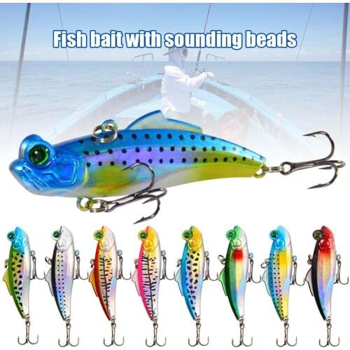 Fishing Bait Sinking Minnow Lure Lipless Crankbaits Artificial Vib Vibration Hard Bait Fishing Gear