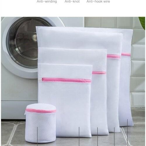 Mesh Laundry Bag set Polyester Home Organizer Coarse Net Laundry Basket Laundry Bags for Washing Machines Mesh Bra Bag