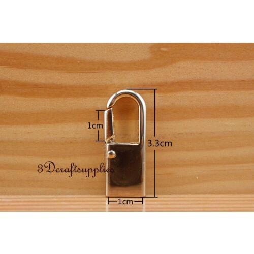 Lanyard end hooks Lanyard(strap) Hardware Attachments gold 3/8 inch 8 pcs CK88