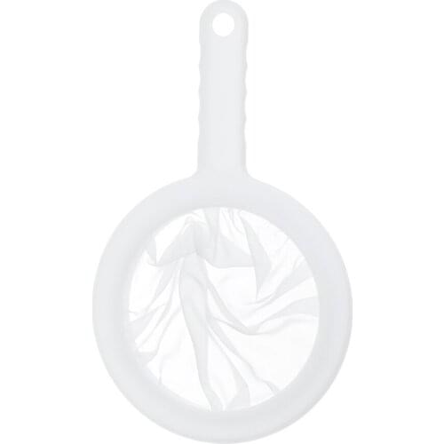 Superfine Mesh hole Reusable Nylon Sieve Strainer Spoon Juice Grid colander Flour Honey beekeeper beehive tools admired