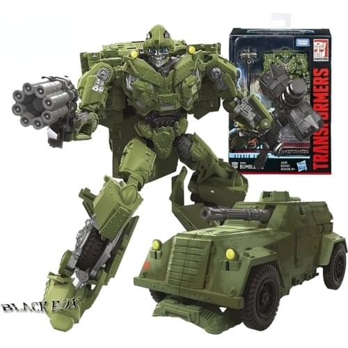 Hasbro Transformers Studio Series SS26 Deluxe Class Movie World War II Bumblebee Action Toy Figures Transformer Christmas Gift