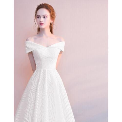 Off the Shoulder Evening Dress 2020 Sexy Lace Prom Gown for Graduation Party Dresses vestido de formatura