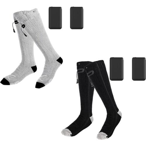 Winter Warm Electric Heating Socks with Power Bank for Unisex Skiing