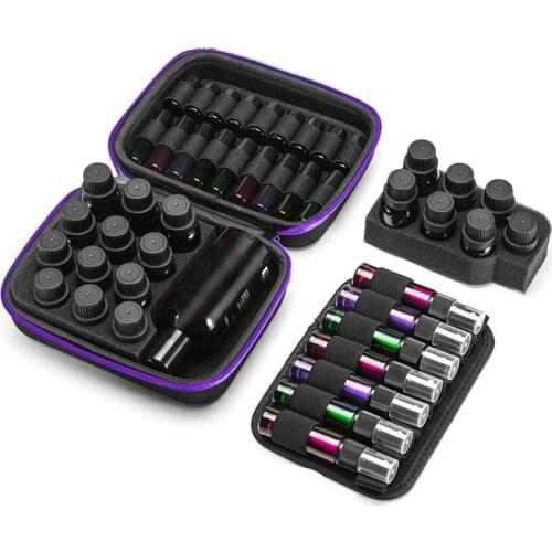 44 Grids Portable Essential Oil Storage Bag for Free Combination EVA Essential Oil Case Multi-function Storage Bags