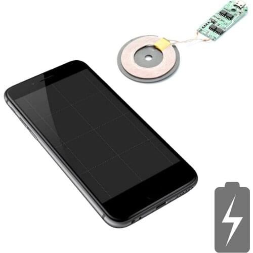 DC 5V Fast Wireless Charger Transmitter Module PCBA Circuit Board With Coil