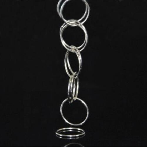 Fugitive Chain(Silver) - Magic Tricks,Stage Magic,Close Up,Street,Mentalism,Illusions,Accessories,Linking Chain,Gimmick