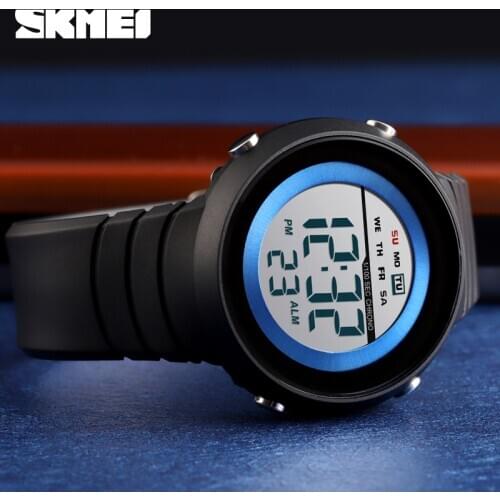 Fashion Sport Watch Men Digital Watch Week Display Alarm Clock 5Bar Waterproof Watches Men SKMEI Relogio Led DIgital Wristwatch