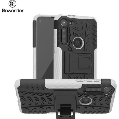 For Motorola Moto One Macro Power Cases Dual Protect Hard PC Soft TPU Cover For MOTO E7 G7 Plus Play G8 Power Case