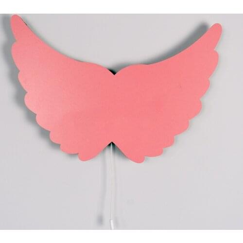 Angel Wing Wooden Design Lighting Decorative Modern Bedroom Wall Lamps Led Light Night Light 2021 Model 028