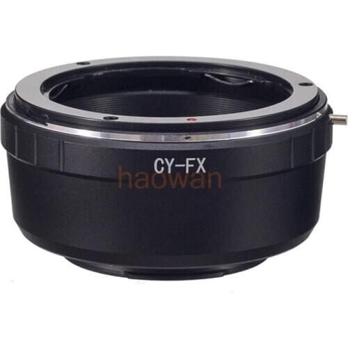 Contax Yashica CY C Y mount lens adapter ring to Fujifilm fuji FX X X-E2/X-E1/X-Pro1/X-M1/X-A2/X-A1/X-T1 xpro2 camera