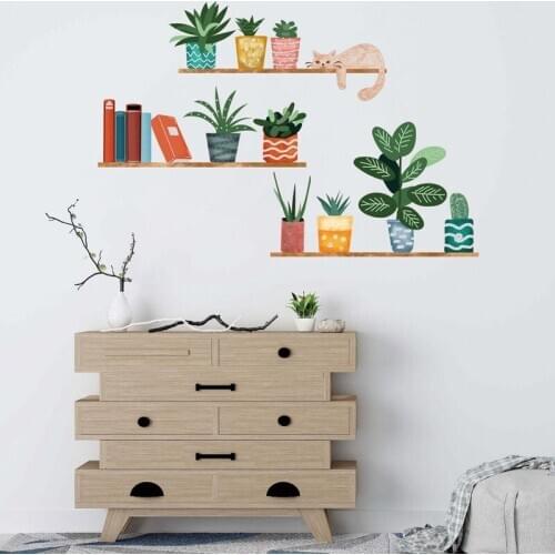 Creative Wall Stickers Home Decor Bedroom Study Living Room Background Art Wall Decoration Decals for Furniture