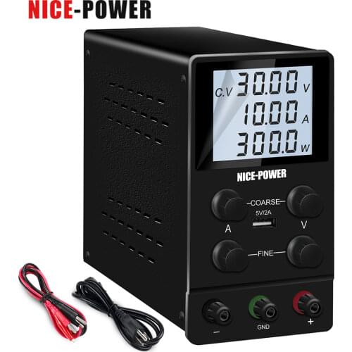 Lab Adjustable DC power supply 30V 10A LED Digital Lab Bench Power Source Stabilized Power Supply Find Voltage Regulator DIY