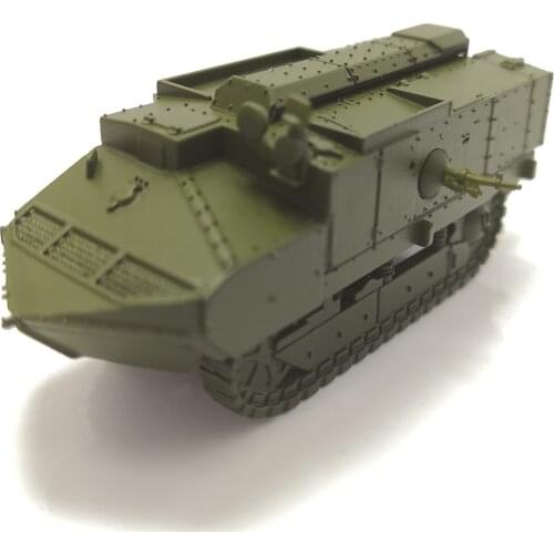 Diecast Model 1/100 WWI British Mark IV male/female Medium Mark A Whippet German A7V St chamond Schneider tank Toys collection