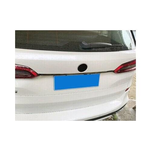 Stainless Steel Rear Trunk Lid Cover Trim 1pcs For BMW X5 G05 2019 - 2020