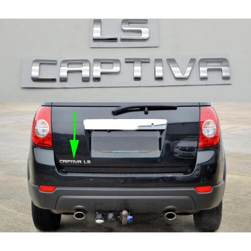 For Chevrolet Captiva LS Captivals Emblem Car Rear Trunk Tailgate Badge Logo Sticker Decal Nameplate