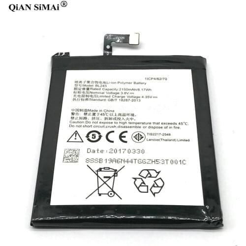 New BL245 2150mAh battery & Repair Tools For Lenovo S60 S60T S60W phone