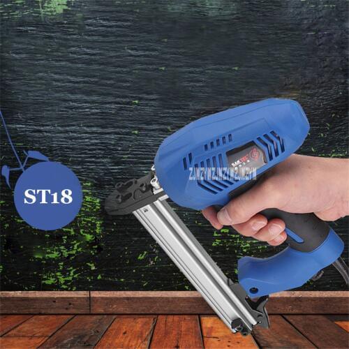 New Electric ST18 Steel Nail Gun Woodworking Tools Dual-use Steel Nail Gun Automatic Screwdriver Cement Gun 1800W 220-240v 50HZ