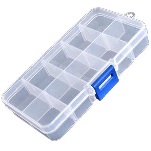1PCS Weekly Medicine Storage Organizer Container 10 Cells Pill Box Holder Drug Tablet Dispenser Independent Lattice Pill Case